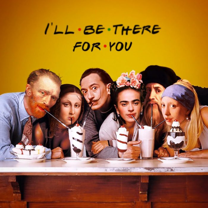 I'll Be There For You Kanvas Tablo